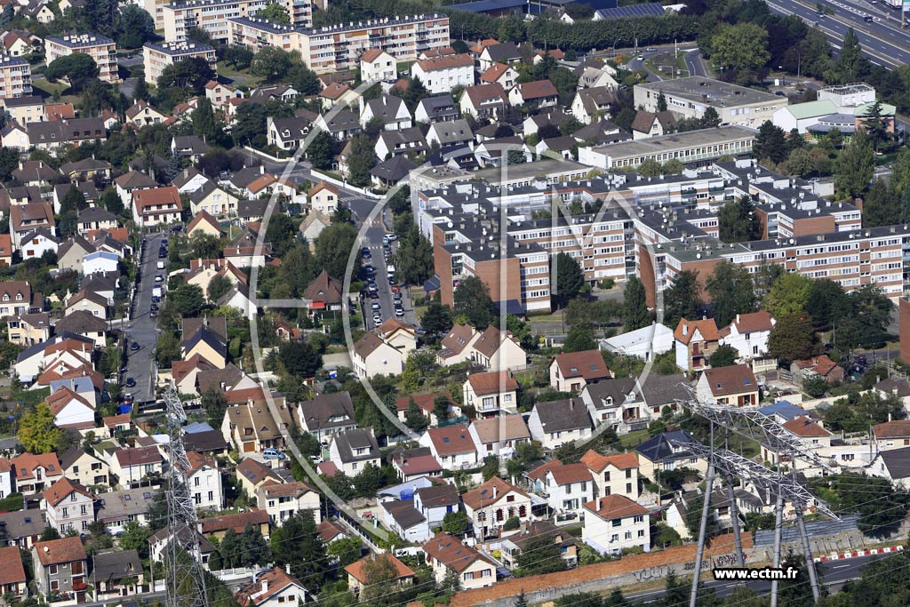 Photo arienne de Palaiseau (la Garenne)