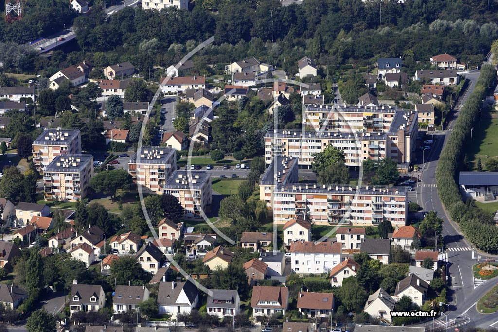 Photo arienne de Palaiseau (la Garenne)