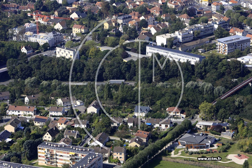 Photo arienne de Palaiseau (la Garenne)