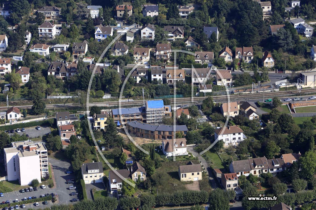Photo arienne de Palaiseau (la Georgerie)