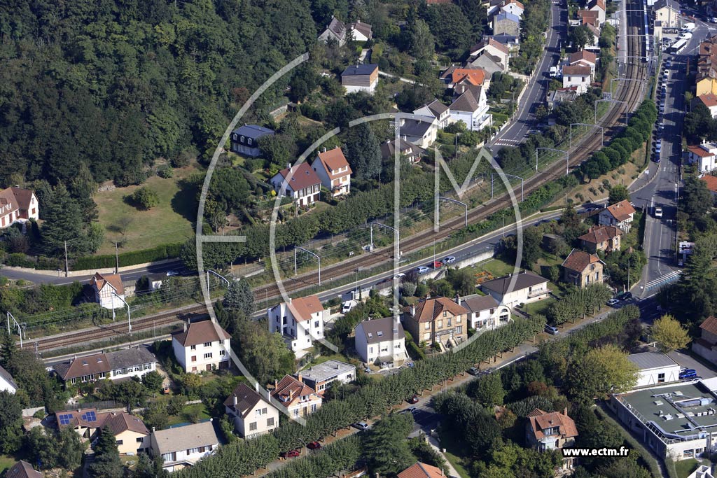 Photo arienne de Palaiseau (la Georgerie)