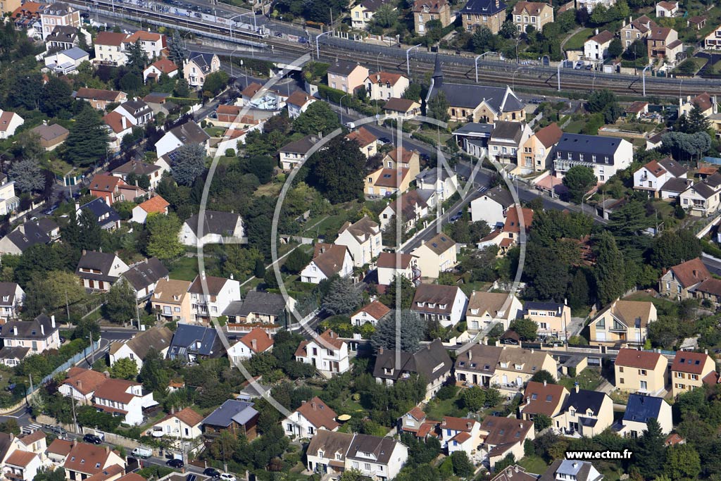 Photo arienne de Palaiseau (la Taupinire)