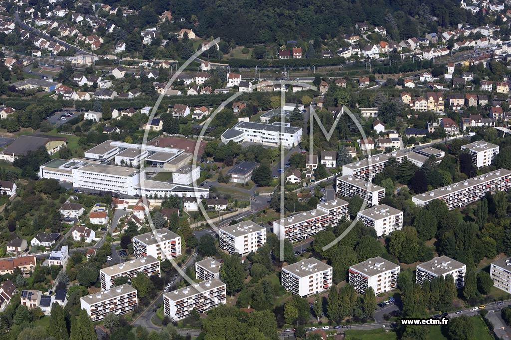Photo arienne de Palaiseau (le Godet)