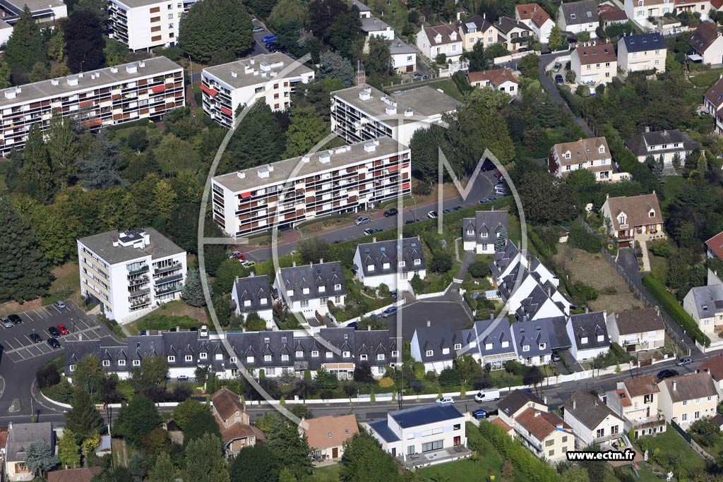 Photo arienne de Palaiseau (le Godet)
