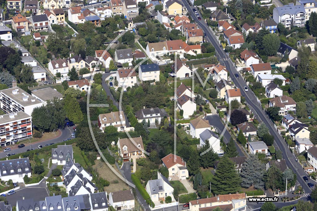 Photo arienne de Palaiseau (le Godet)