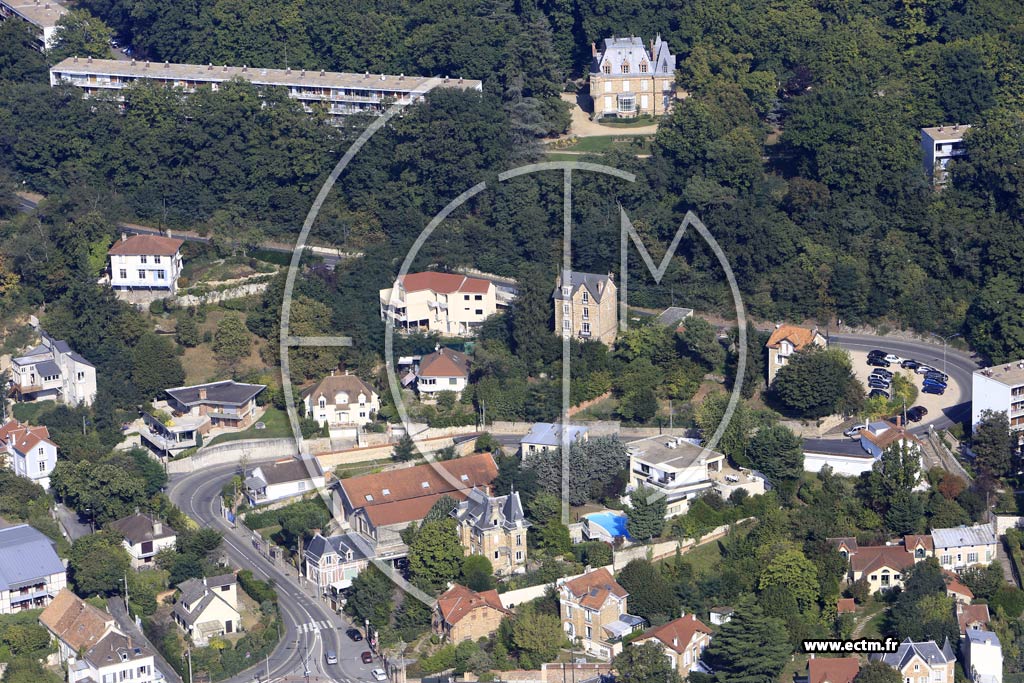 Photo arienne de Palaiseau (le Parc d'Ardenay)