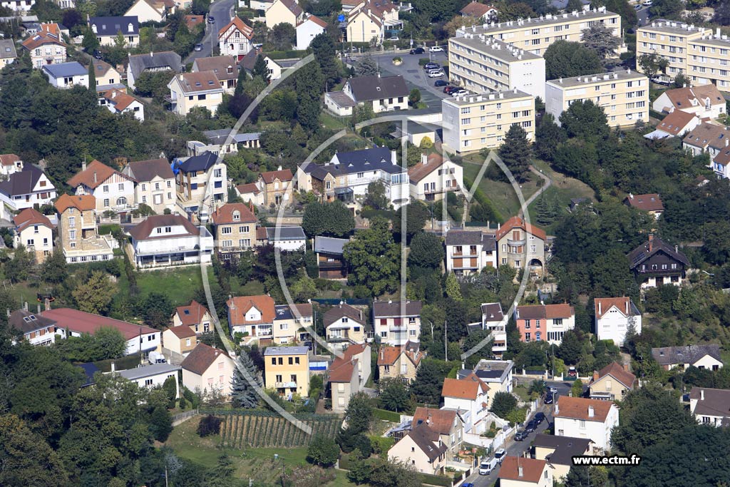 Photo arienne de Palaiseau (le Quartier du Val)