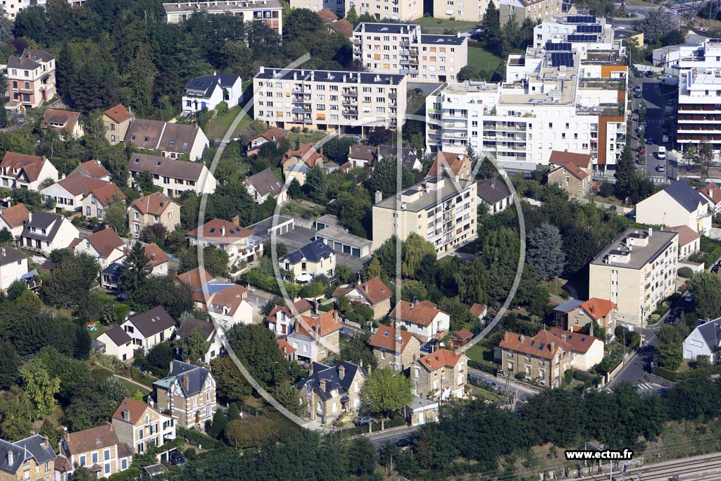 Photo arienne de Palaiseau (le Quartier du Val)