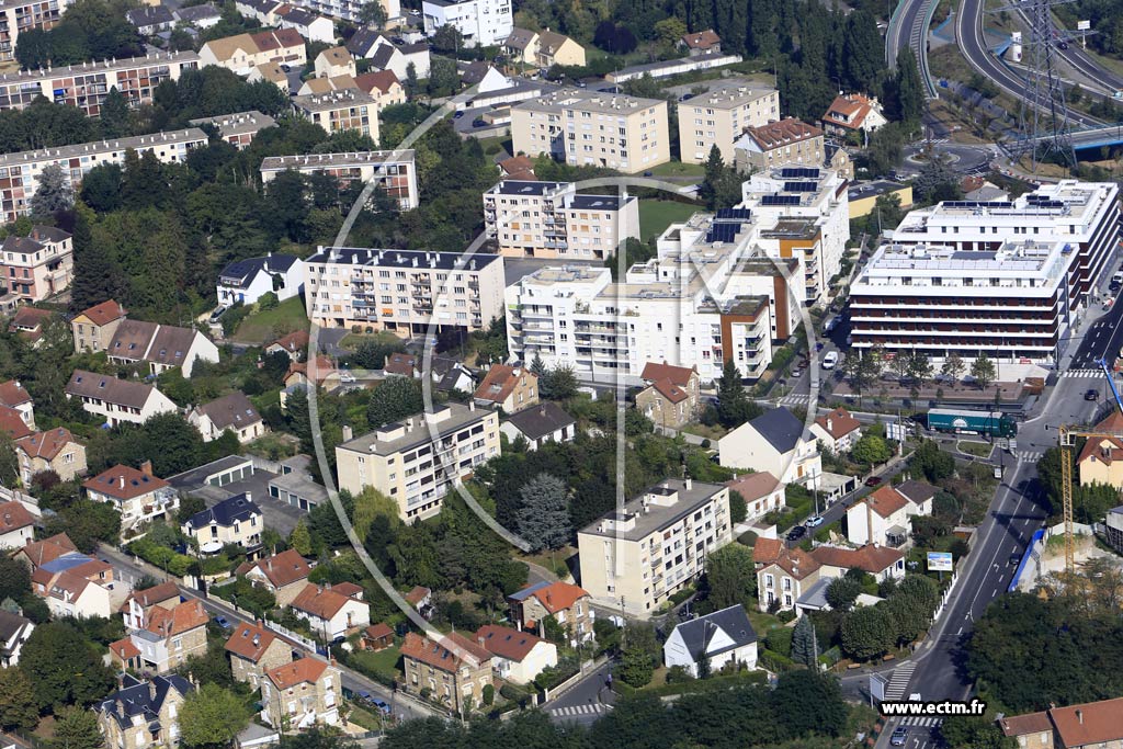Photo arienne de Palaiseau (le Quartier du Val)