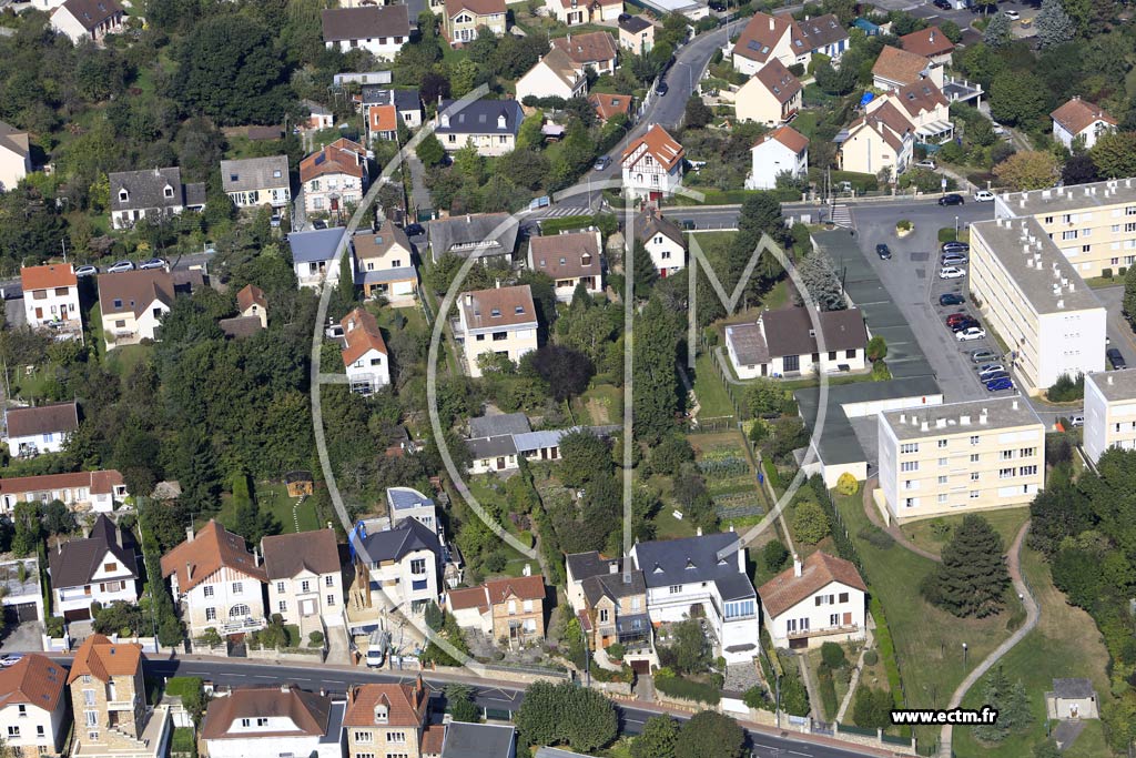Photo arienne de Palaiseau (le Quartier du Val)