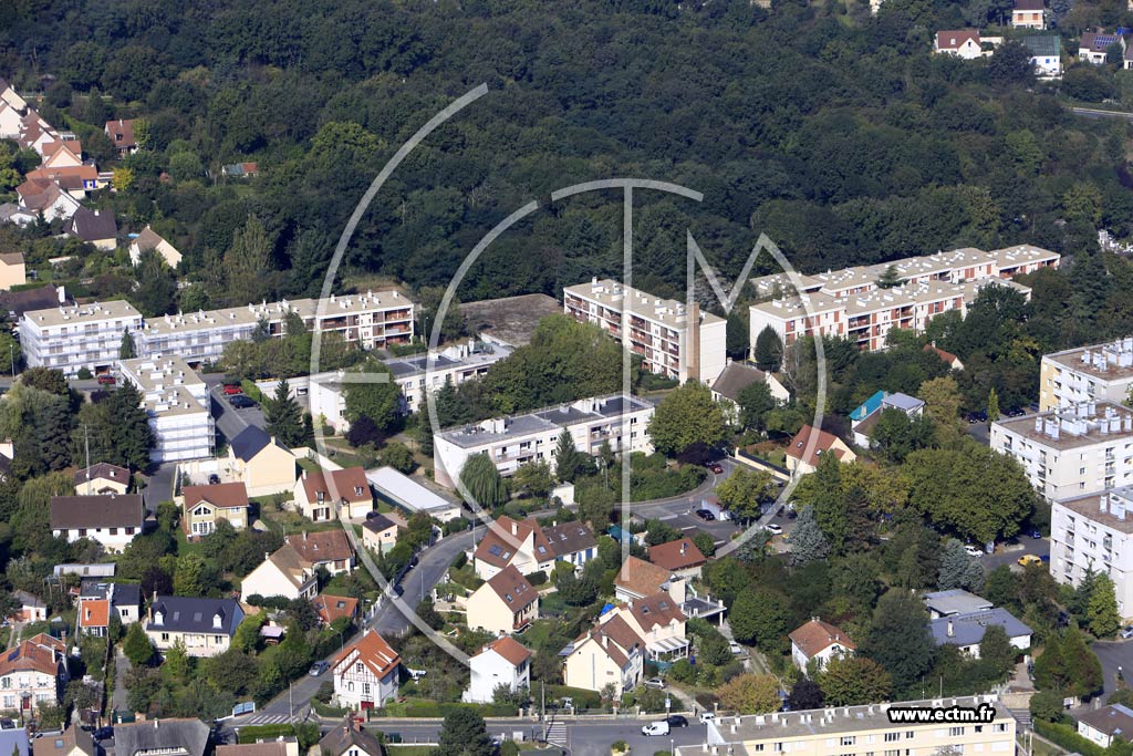 Photo arienne de Palaiseau (le Quartier du Val)