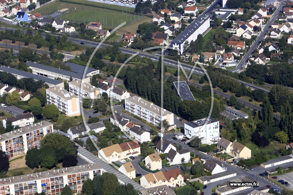 Photo arienne de Palaiseau (le Quartier du Val)