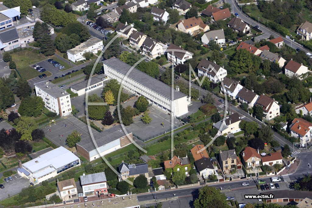 Photo arienne de Palaiseau (le Quartier du Val)