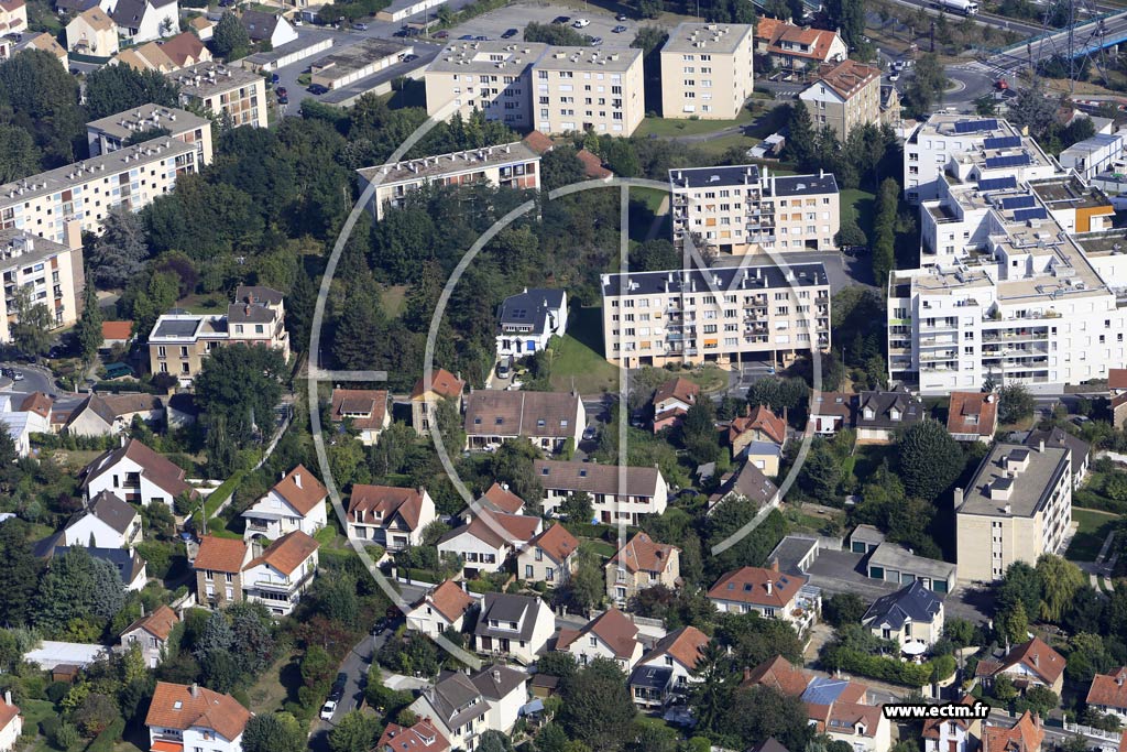 Photo arienne de Palaiseau (le Quartier du Val)