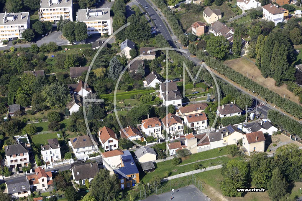 Photo arienne de Palaiseau (les Chandeliers)