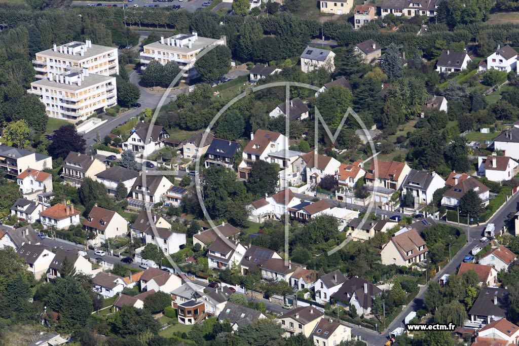 Photo arienne de Palaiseau (les Chandeliers)