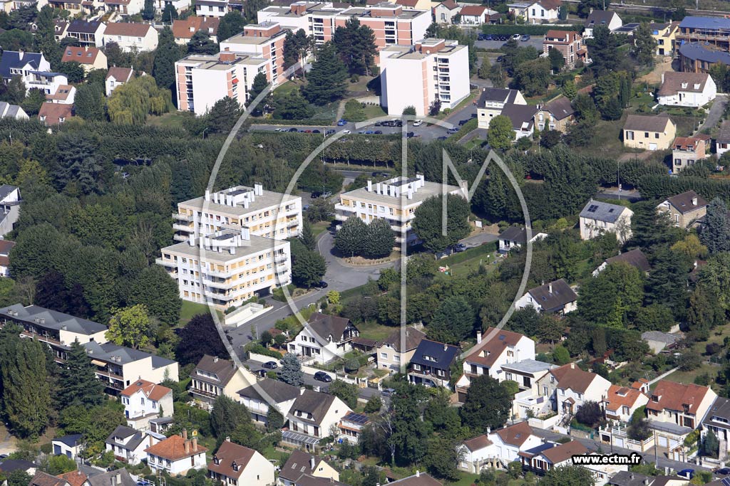 Photo arienne de Palaiseau (les Chandeliers)