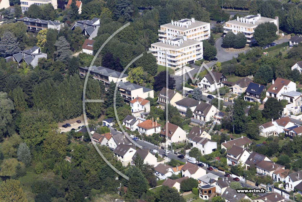 Photo arienne de Palaiseau (les Chandeliers)