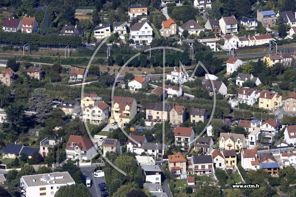 Photo arienne de Palaiseau (les Clos)