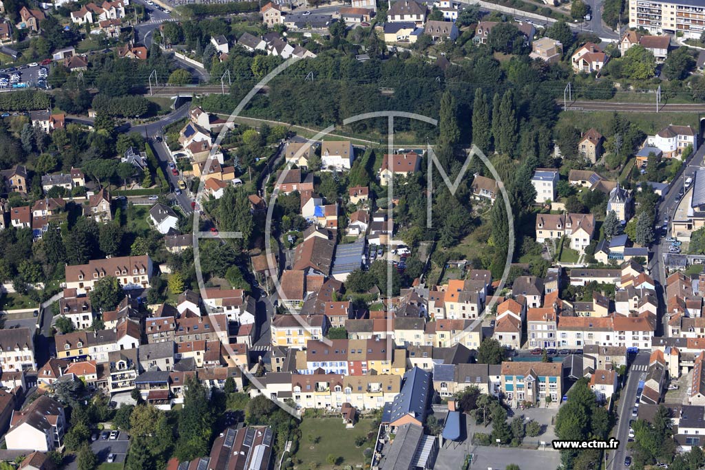 Photo arienne de Palaiseau (les Clos)