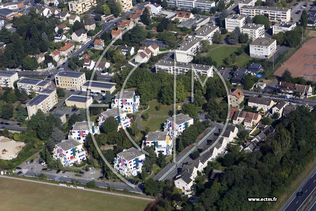 Photo arienne de Palaiseau (les Rieux)