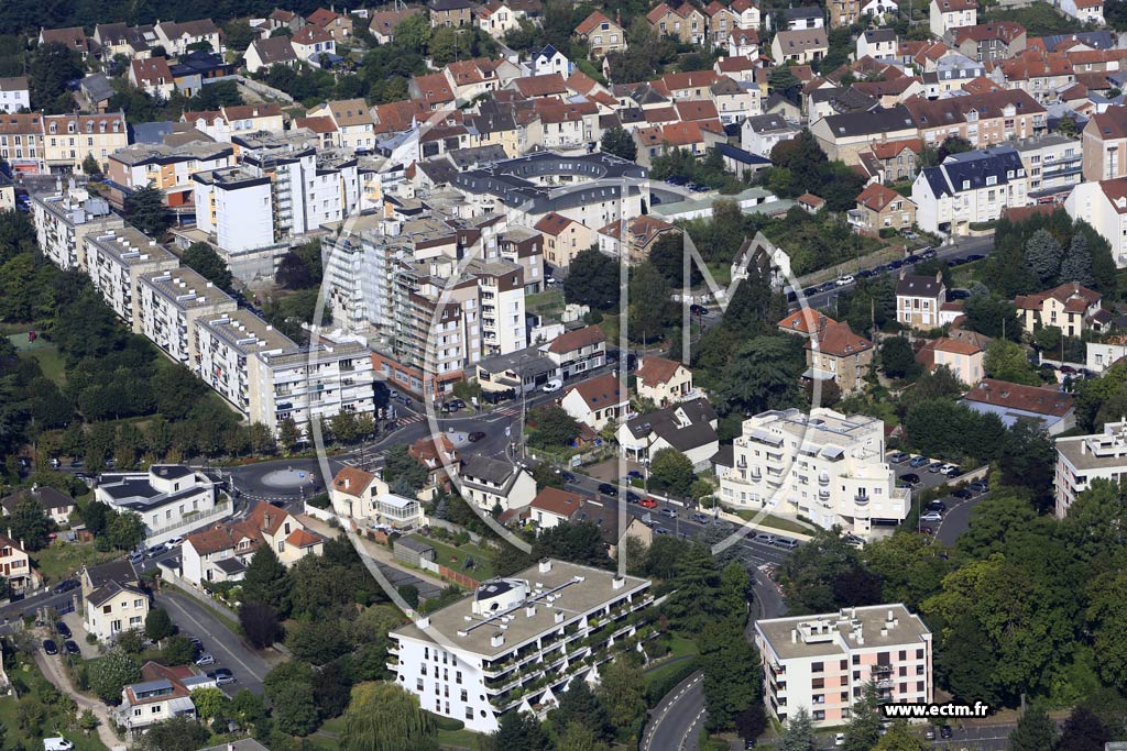 Photo arienne de Palaiseau (les Rieux)