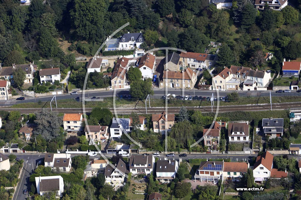 Photo arienne de Palaiseau (les Taupinaux)