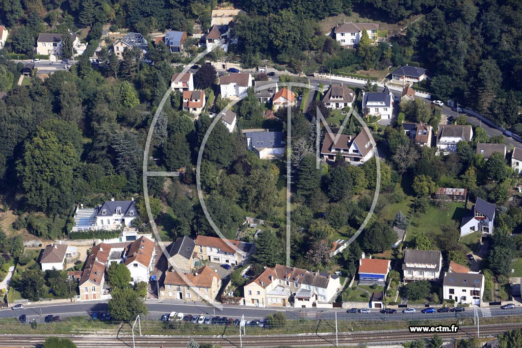 Photo arienne de Palaiseau (les Taupinaux)