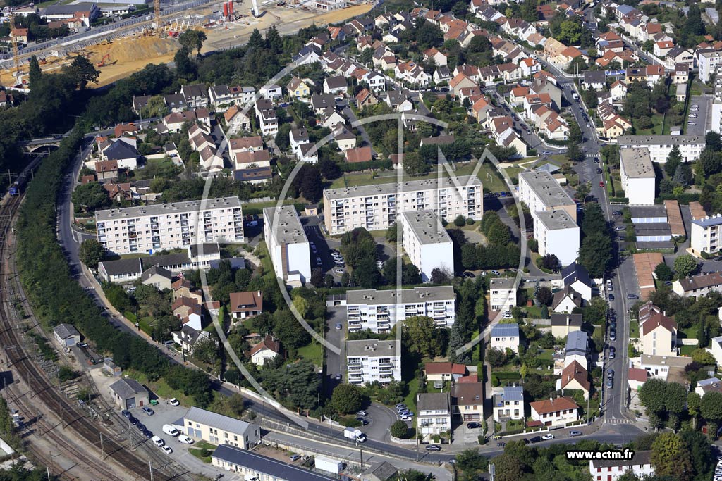 Photo arienne de Palaiseau (les Vergers)