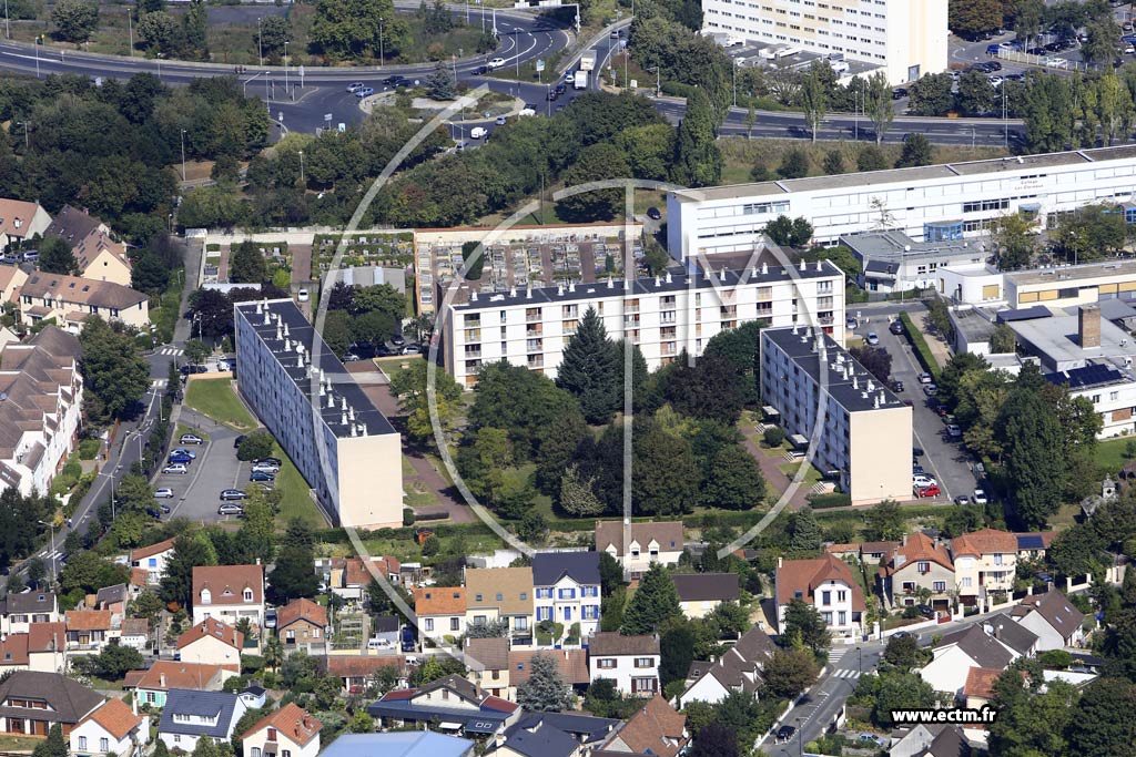Photo arienne de Rungis (les Closeaux)