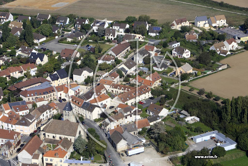 Photo arienne de Saclay