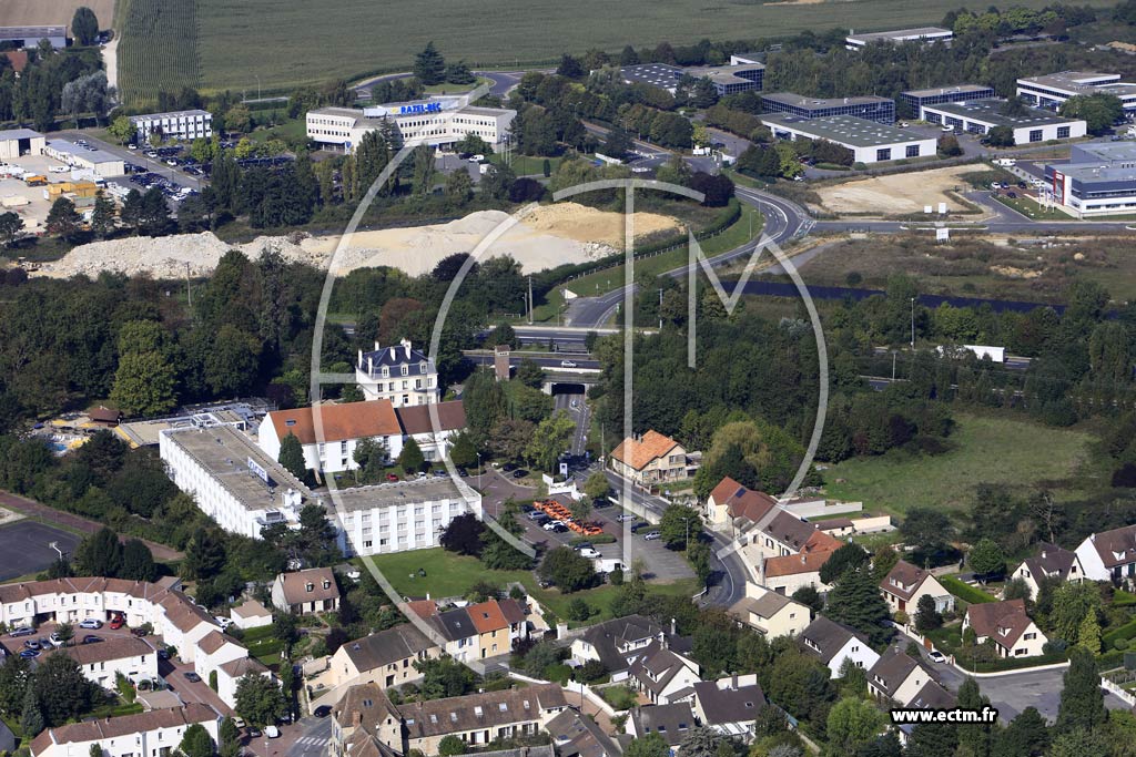 Photo arienne de Saclay