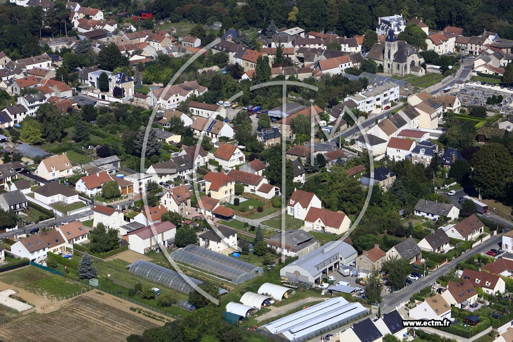 Photo arienne de Saulx-les-Chartreux (la Tuilerie)