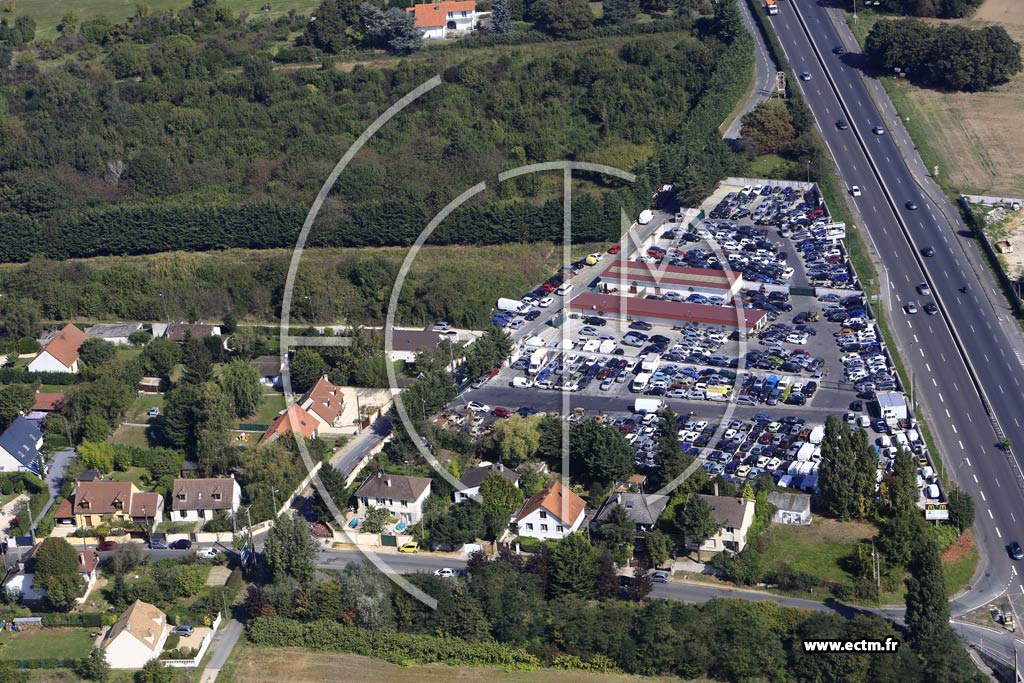 Photo arienne de Saulx-les-Chartreux (les Poudres-Volent)