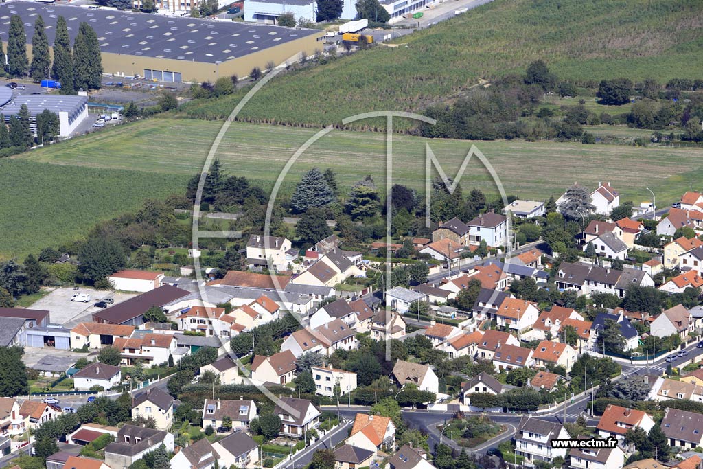 Photo arienne de Savigny-sur-Orge (le Plateau de Savigny)