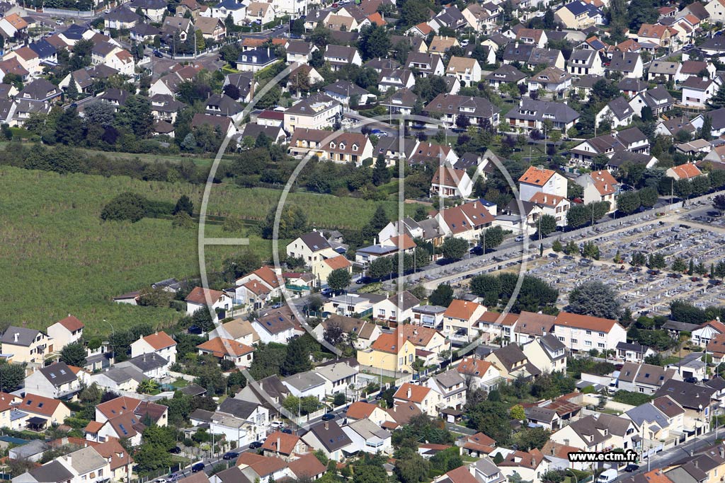 Photo arienne de Savigny-sur-Orge (le Plateau de Savigny)