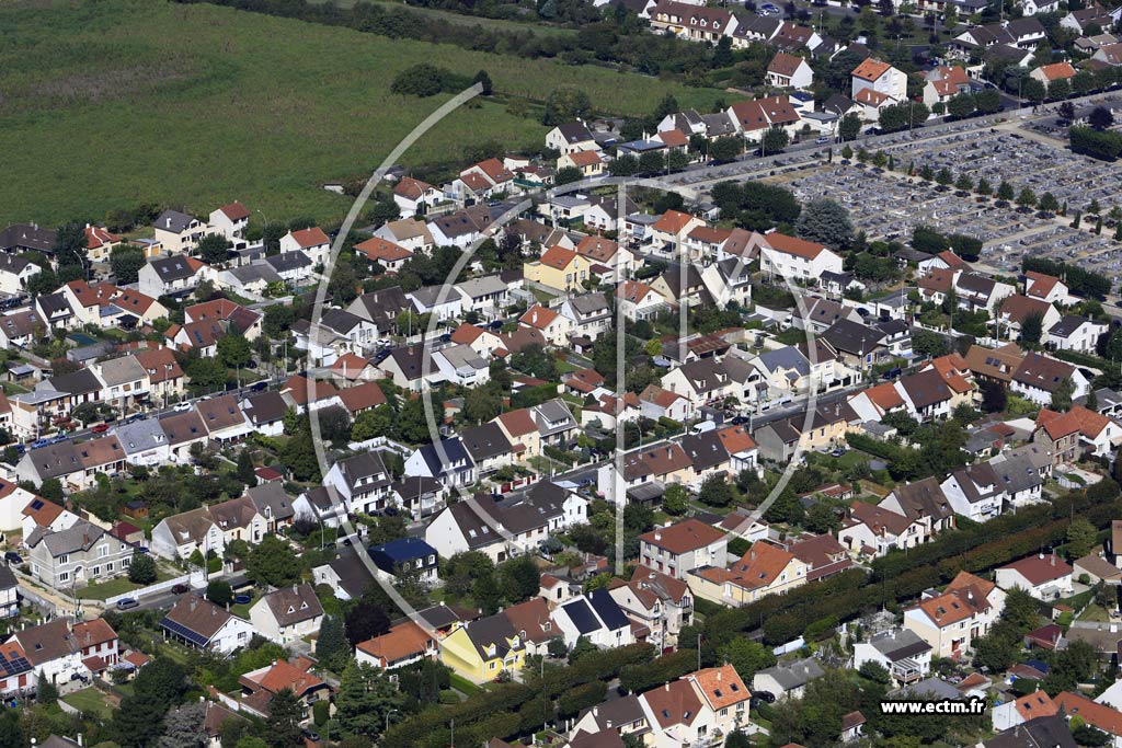 Photo arienne de Savigny-sur-Orge (le Plateau de Savigny)