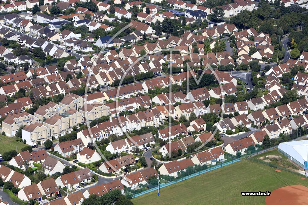Photo arienne de Savigny-sur-Orge (Quartier de l'Av. du Mal de Lattre de Tassigny)