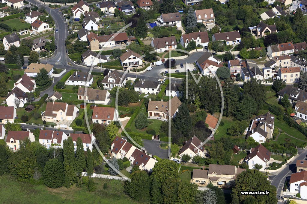 Photo arienne de Vauhallan (Bois de la Grande Maison)