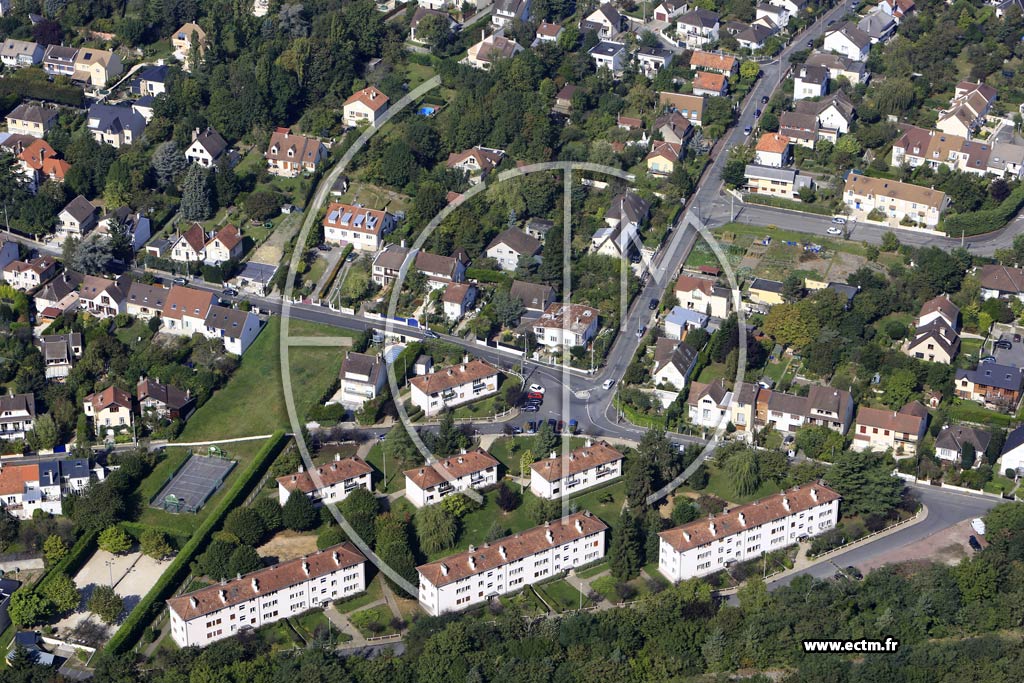 Photo arienne de Verrires-le-Buisson