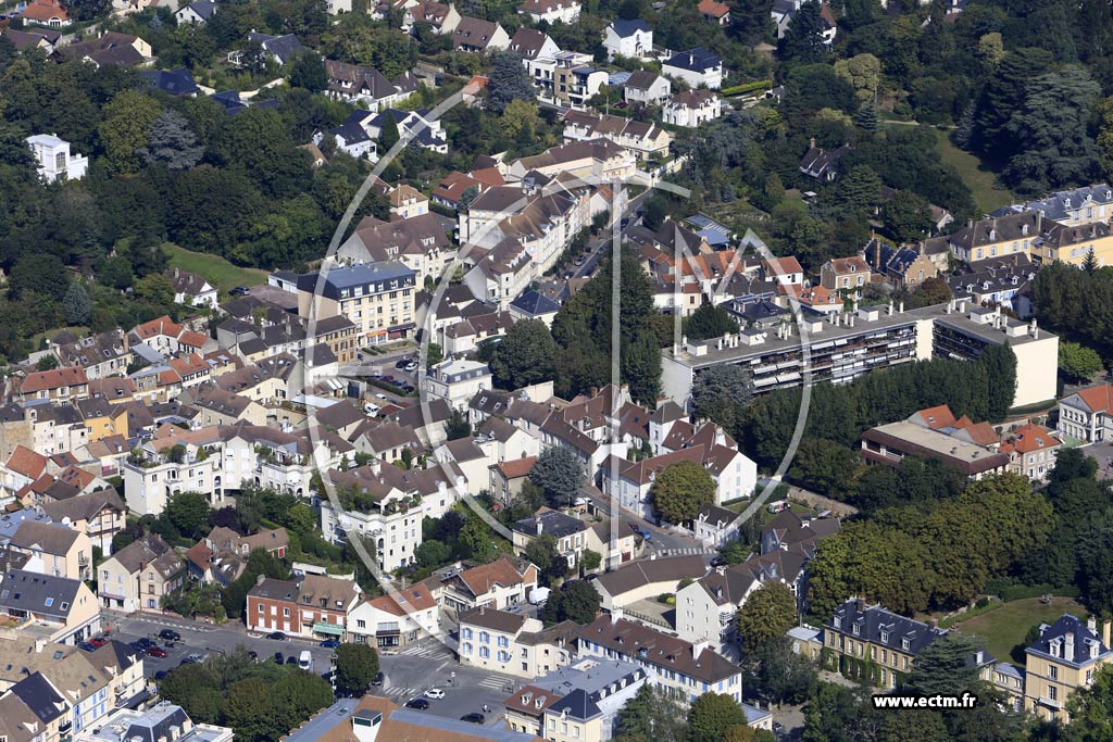 Photo arienne de Verrires-le-Buisson