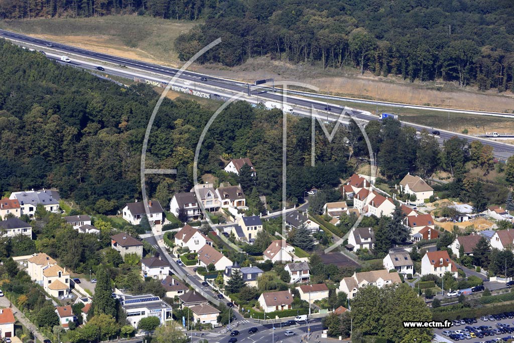 Photo arienne de Verrires-le-Buisson (les Graviers)