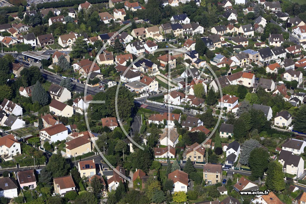 Photo arienne de Villebon-sur-Yvette (le Val d'Yvette)