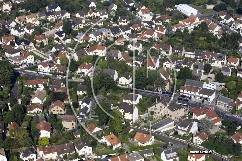 Photo arienne de Villebon-sur-Yvette (le Val d'Yvette)