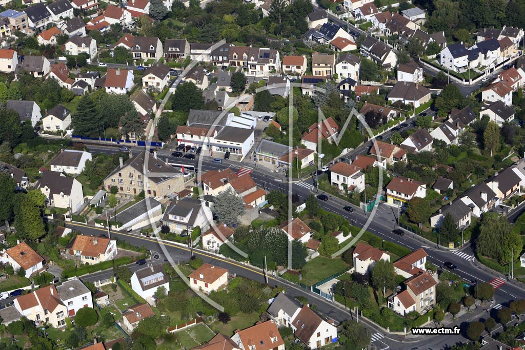 Photo arienne de Villebon-sur-Yvette (le Val d'Yvette)