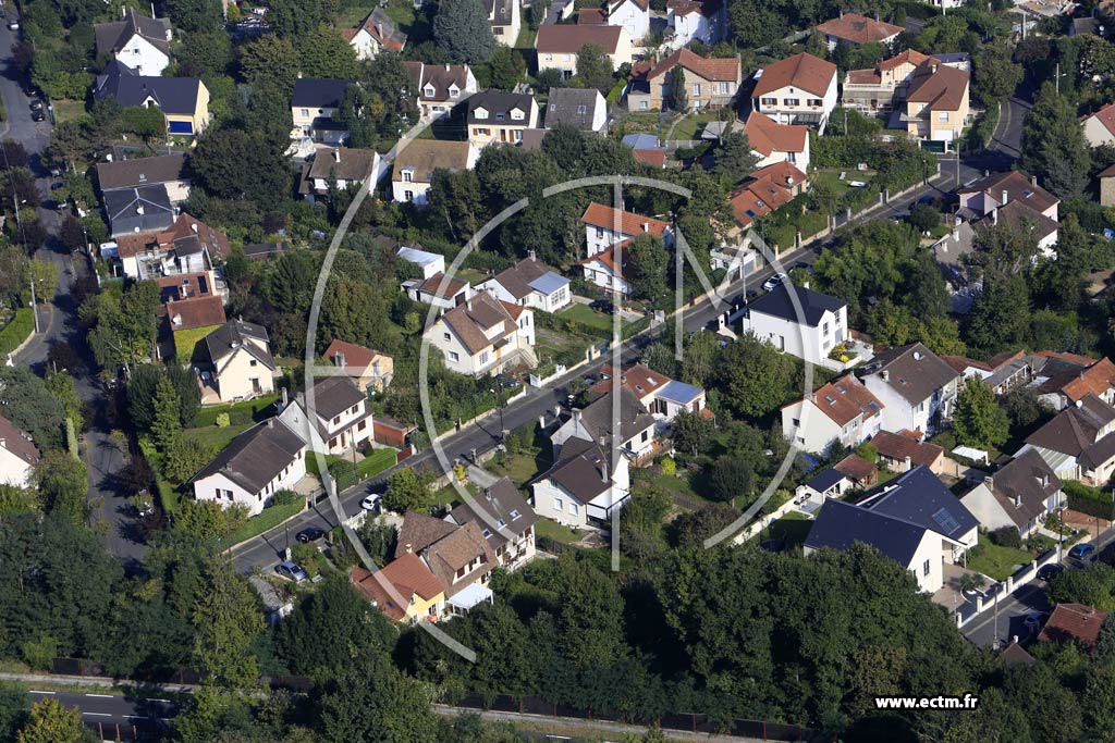 Photo arienne de Villebon-sur-Yvette (le Val d'Yvette)