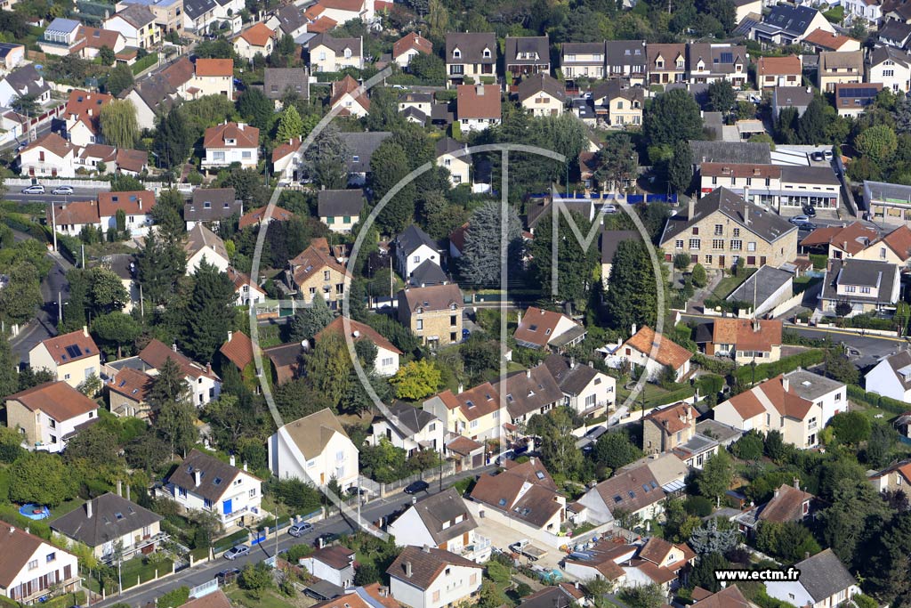 Photo arienne de Villebon-sur-Yvette (le Val d'Yvette)
