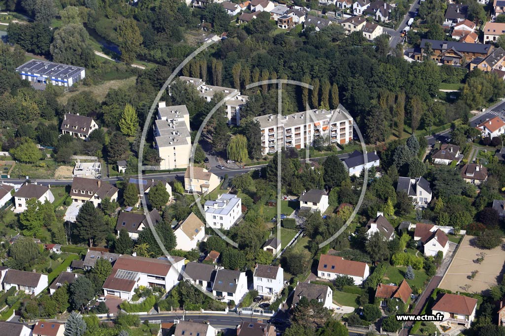 Photo arienne de Villebon-sur-Yvette (les Bas Casseaux)