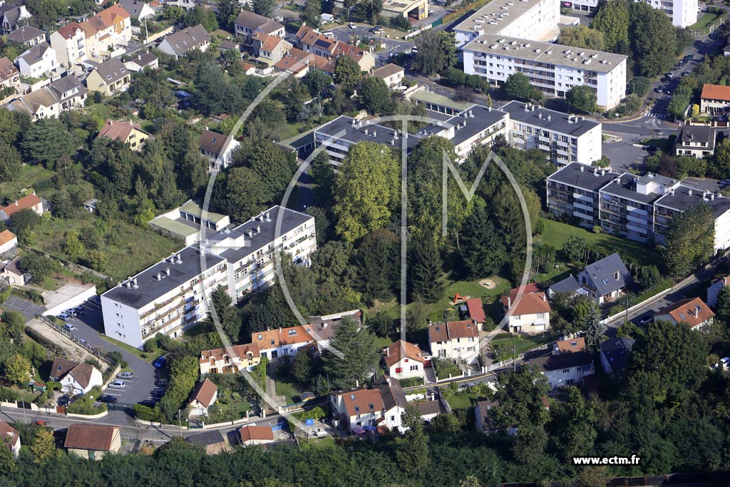 Photo arienne de Villebon-sur-Yvette (les Gelles)