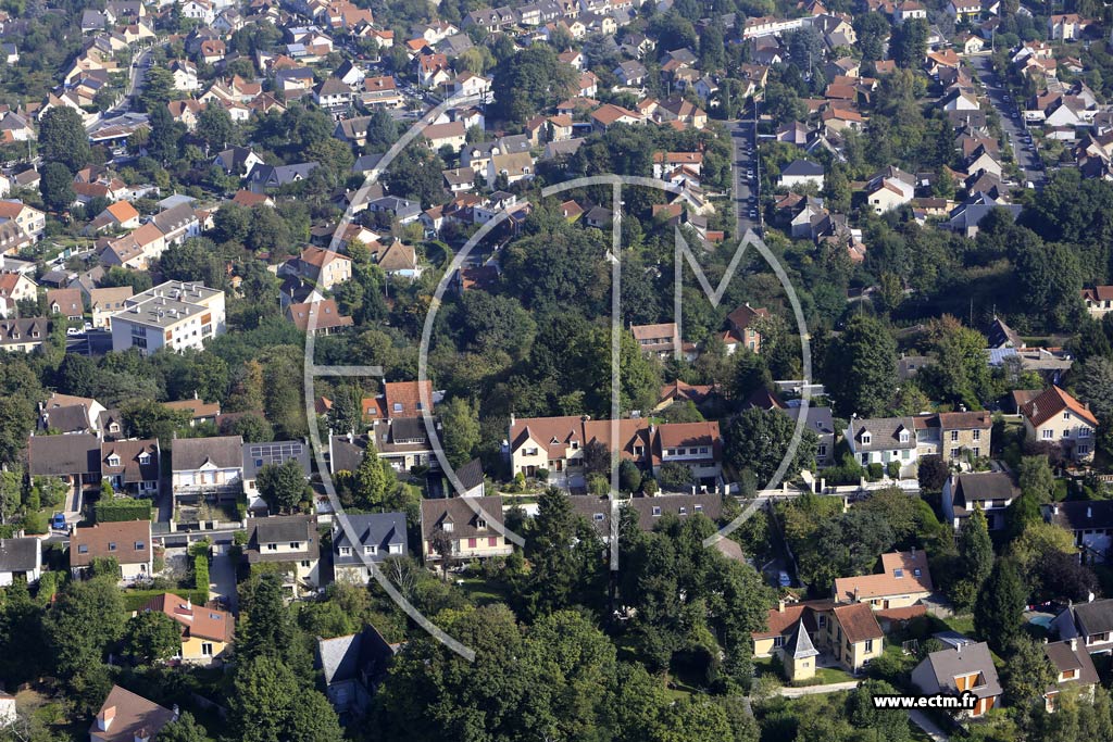 Photo arienne de Villebon-sur-Yvette (les Vallons d'Yvette)